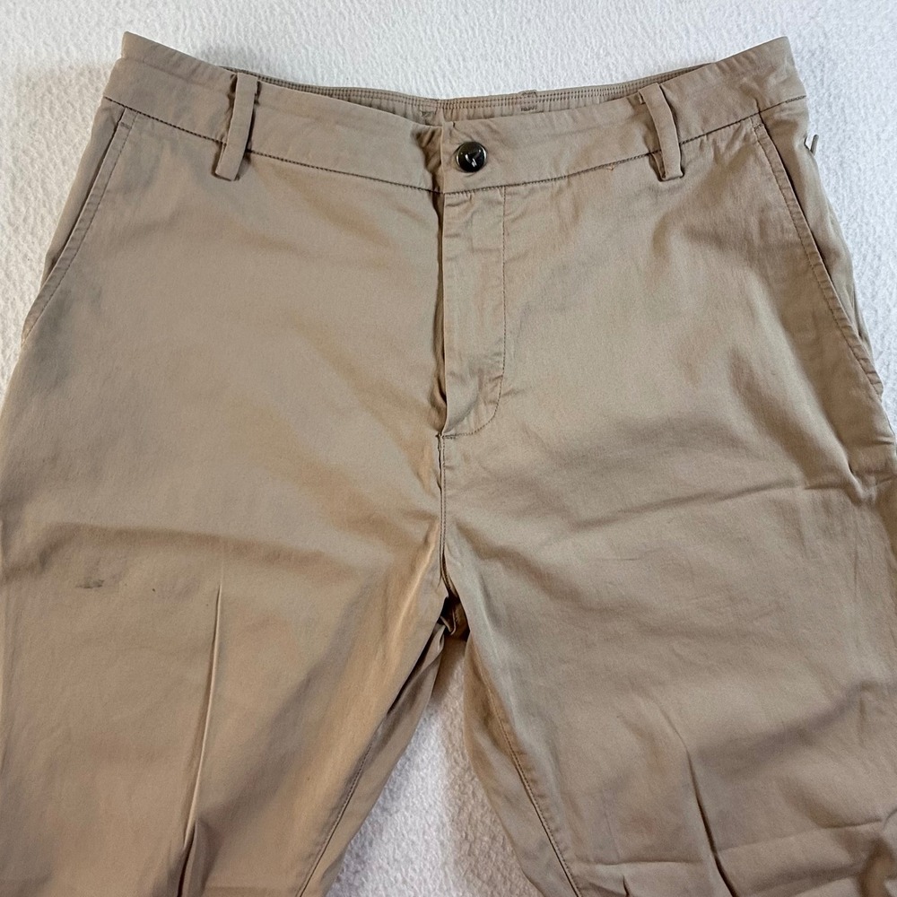 Birddogs Chino Pants Men 32x32 Stretch Performance Khaki Tan Golf Casual Work